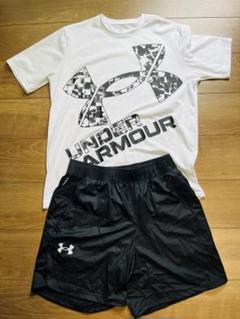 【美品】UNDERAMOUR ウェア上下 LGのサムネイル