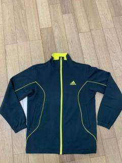 90s adidas セットアップ ジャージ L グリーン イエロー 激レアカラー】アディダス ジャージ トラックジャケット 3XL