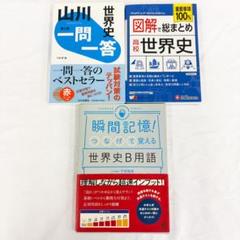 世界史 問題集 まとめ売り 山川一問一答／図解で総まとめ高校世界史 他