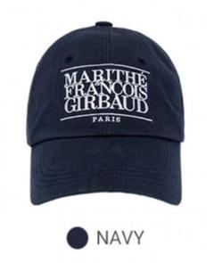 新品 marithe francois girbaud キャップ　黒 MARITHE + FRANCOIS GIRBAUD Marithe Francois Girbaud マリテ