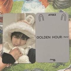 ホンジュンATEEZ GOLDEN HOUR 2 jumpupラキドロ特典うさぎ