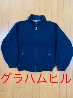 華麗 ジャケット ブルゾン ハリントン カシミヤ混ドリズラー グラハムヒル 美品 ブルゾン