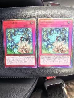 遊戯王　命王の螺旋　レリーフ　２枚