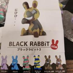 予約受付終了】BLACK RABBiT BIG SOFVI COLOR：ブラック《予約