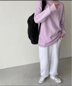 RED CHOP WORKS キャナルジーン ダブルフェイスロングTシャツ