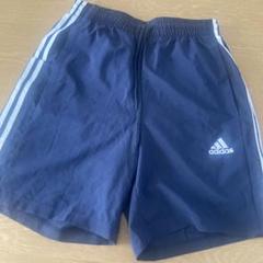 adidas ネイビー 3本ライン ショートパンツ サイズM
