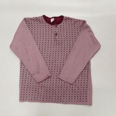 VINTAGE OLD 90s ヘンリーネックTシャツ リンガー 裏起毛