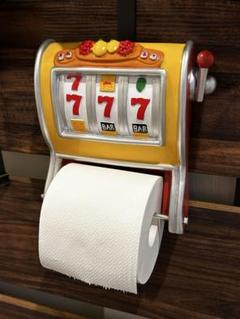 スロット　パチンコ　ギャンブルカジノ　トイレットペーパーホルダー　アメリカン雑貨のサムネイル
