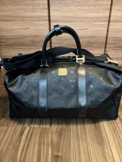 MCM ヴィセトス　ロゴグラム　ボストンバック　ナイロンキャンバス MCM ヴィセトス ロゴグラム ボストンバック ナイロンキャンバス