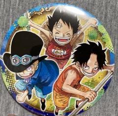 ワンピース JF2018限定缶バッジ ルフィ&エース 最後の1点】ONE PIECE JF2018限定 ルフィ＆エース缶バッジセット