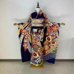 【6月末消去】タグ付き 振袖 フルセット 紫 金 振袖 レンタル フルセット 成人式 結婚式 パーティー お正月