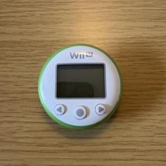 【中古品】WiiU 純正 フィットメーター 万歩計 グリーン