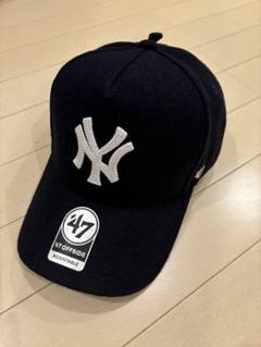 【レア】ヤンキース NY ロゴキャップ　ネイビー