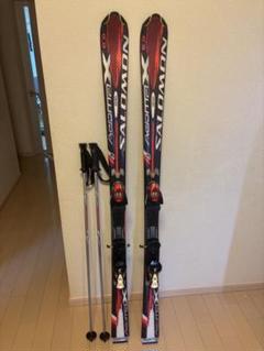 SALOMON AEROMAX １５８㎝カービングスキー SWIX１０５㎝ポール SALOMON AEROMAX 158㎝カービングスキー SWIX105㎝ポール