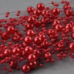 工パールチェーン ウエディング ハンドメイド3メートル