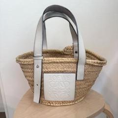 LOEWE ナチュラルストロー かごバッグ - メルカリ