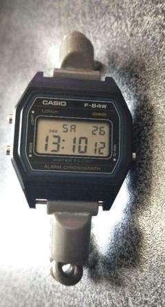 F-84W　チプカシ　チープ　カシオ　バンドカスタム　サ時計 サウナ時計