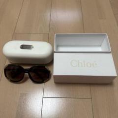 Chloé オーバーサイズ サングラス ケース付き Chloé オーバーサイズサングラス ブラウン - メルカリ