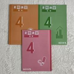 四谷大塚６年　春期/夏期講習　国算理　書き込み小　2019年度 四谷大塚 予習シリーズ 春期・夏期講習 6年 国•算•理セット