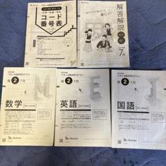 ベネッセ総合学力テスト　2025年度7月　高3生向け ベネッセ総合学力テスト 2025年度7月 高2生 3教科＆解答解説