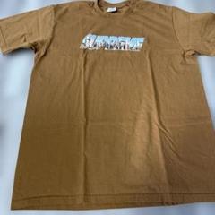 Supreme ブラウン Tシャツ L