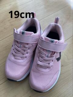 値下げ　未使用に近い　MAD FOOT キッズスニーカー　ピンク　19cm