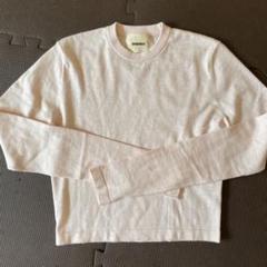 the shishikui シシクイSouth 半袖ニットオフホワイト