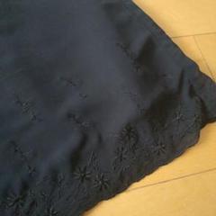 ヴィンテージ【未着用・美品】キャミワンピース 黒ワンピース 入学式卒業式