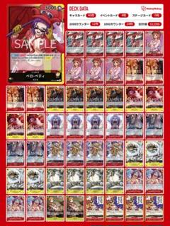 ベロベティデッキパーツ　パラレルセット ベロ・ベティ【リーダーパラレル】《多色》 パラレル版OP05-002