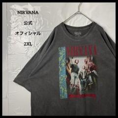ミュージックtシャツ　NIRVANAニルヴァーナ　グレー　公式　カートコバーン