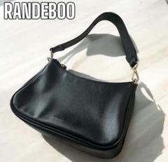 RANDEBOO ブラック ホーボーバッグ【美品】