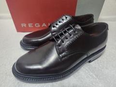 【使用1回のみ】REGAL　リーガル　2504　プレーントゥ　ダークブラウン