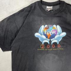 00s ウォルト・ディズニー ワールド フェード ミッキープリント Tシャツのサムネイル