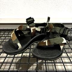 チャコ　サンダル　キッズ　カモフラ　17センチ