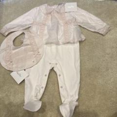 babyDior ロンパース スタイ 新品 赤ちゃん ベビー 女の子 匿名