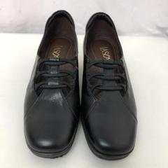 LASCALA コンフォートシューズ ブラック 7142