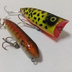 バス釣りルアー　ヘドン　ザラスプーク　チャガースプーク　オールド　セット ヘドン】 チャガー スプーク 【オールドルアー】【オールド