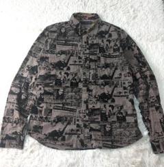 【雰囲気抜群❗️】00's HYSTERIC GLAMOUR 総柄 長袖カットソー 雰囲気抜群❗️】00's HYSTERIC GLAMOUR 総柄 長袖カットソー