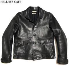 【ビンテージ】HELLER’S CAFE Horse LeatherCoat HC-208 1920's Chinstrap Horse Leather Coat – @warehouse