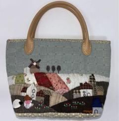 36.先染め生地 ハンドメイド＊スーちゃんのバッグ 39.ハンドメイド＊先染め生地 スーちゃんのバッグ ⑤