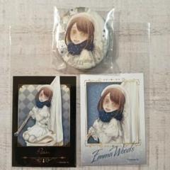 第五人格 BLACK&WHITE 庭師 ラメキラ缶バッジ&ブロマイド2枚