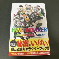 y*o様 windbreaker 韓国版　キャラクターブック　未開封　アクスタ付 windbreaker キャラクターブック 韓国版 限定アクスタ付き未開封