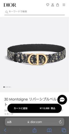 2025年最新】dior ベルト リバーシブルの人気アイテム - メルカリ