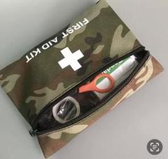 い-6新品　迷彩柄　お薬ポーチ　キャンプ用品　一人暮らし　新生活　マルチケース