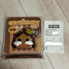 popmart crybaby イヤホンケース ブラウン イヤホンケース