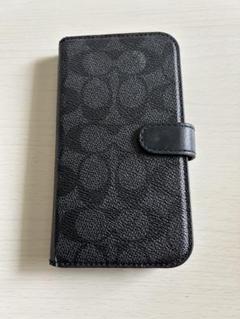 【⭐️新品未使用⭐️】COACH iPhone12Pro Max 手帳型ケース COACH iPhone12ProMax Folio Case - Signature C ブラック