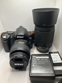 撮影3812枚／プロテクター付／予備電池有】nikon D40 18-55mm