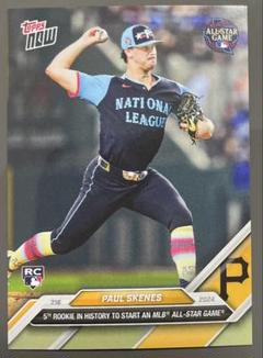 topps now PAUL SKENES ポール スキーンズ RC ルーキーのサムネイル