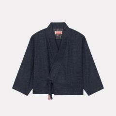 最大セール ★ ケンゾー KENZO ノーカラー 着物 キモノ ジャケット 最大セール ☆ ケンゾー KENZO ノーカラー 着物 キモノ