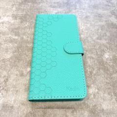 Galaxy S23 Ultra ケース手帳型 ターコイズ　カード収納